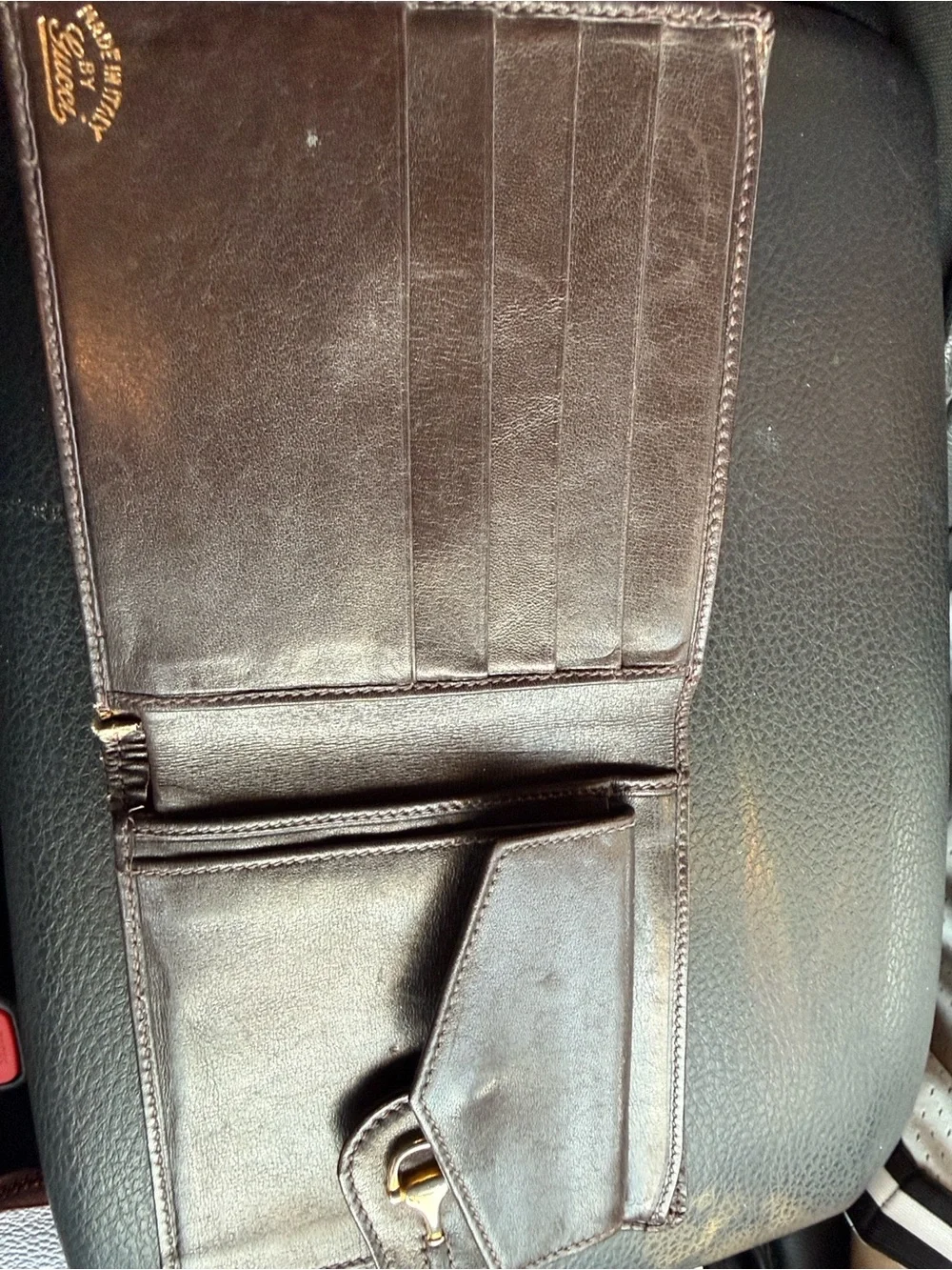 Men's Brown Monogram Wallet - Luxury Logo Pattern